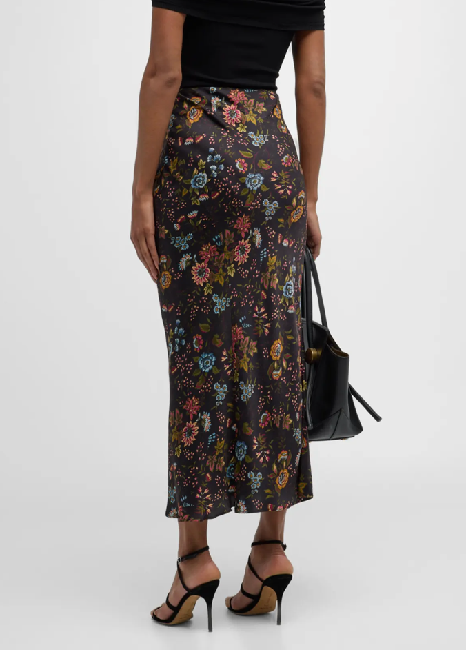 Veronica Beard Clover Midi Skirt
