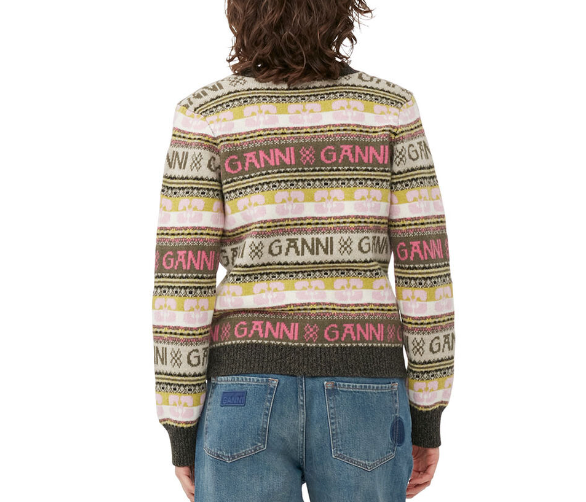 Ganni Wool Mix Cardigan