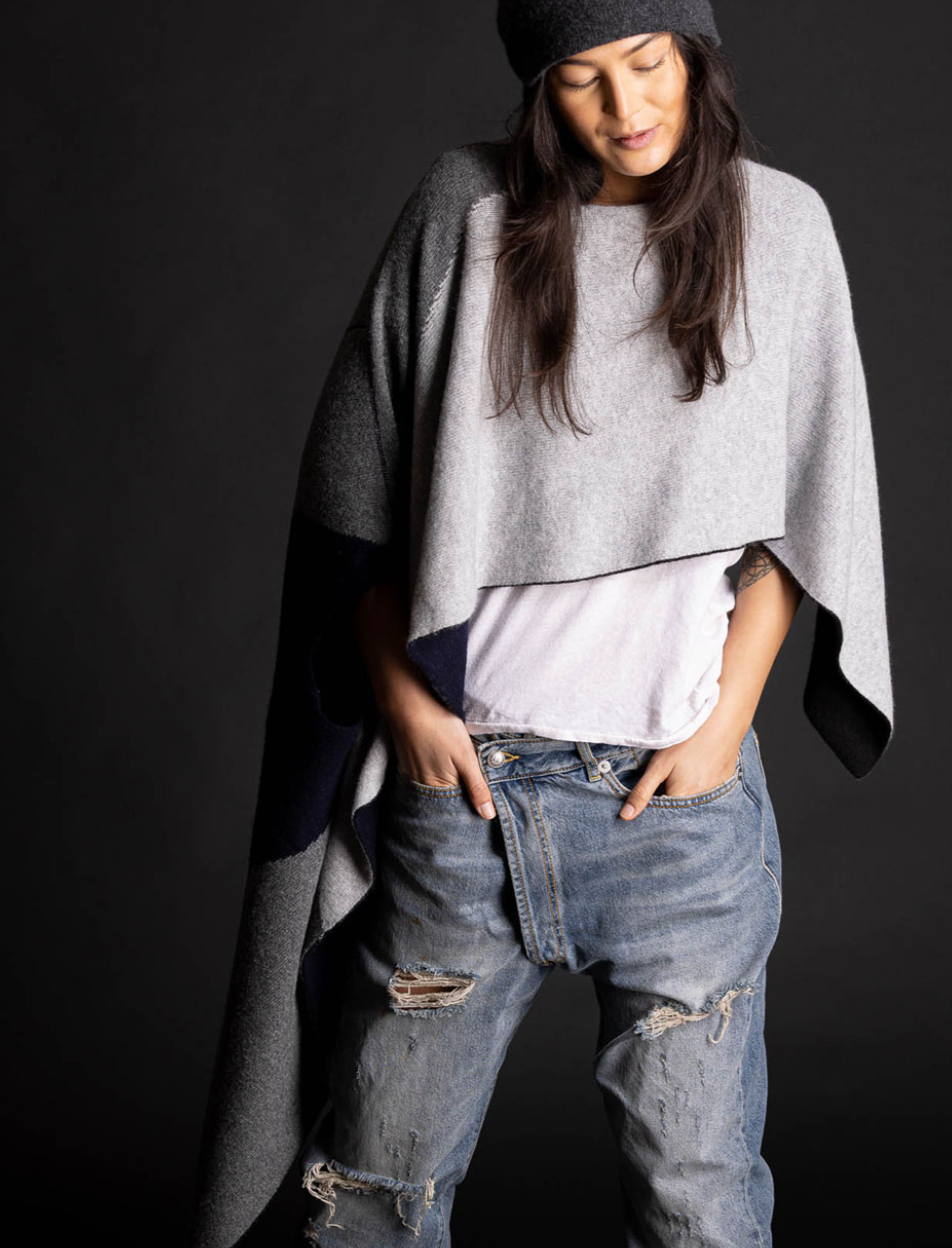 Paychi Guh Color Block Vest