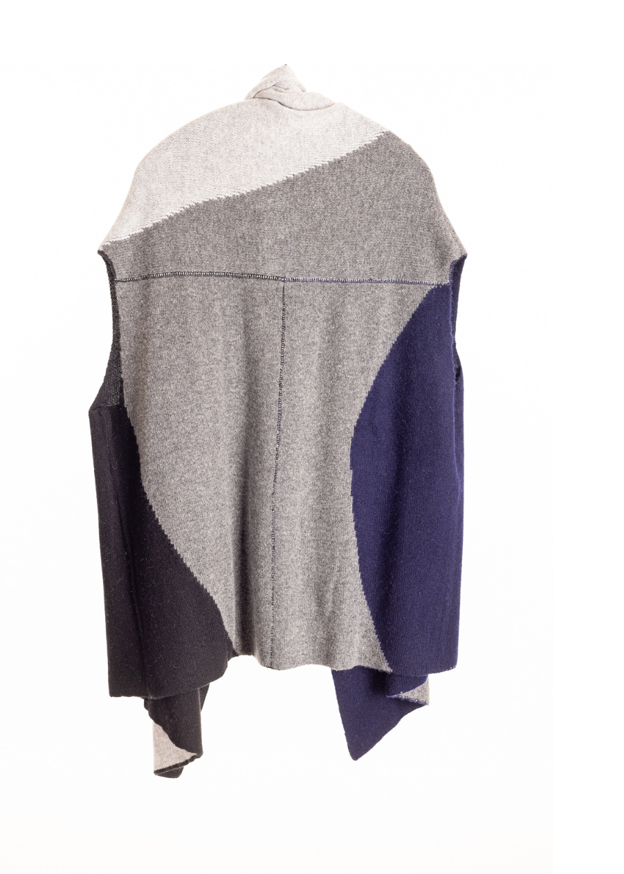 Paychi Guh Color Block Vest