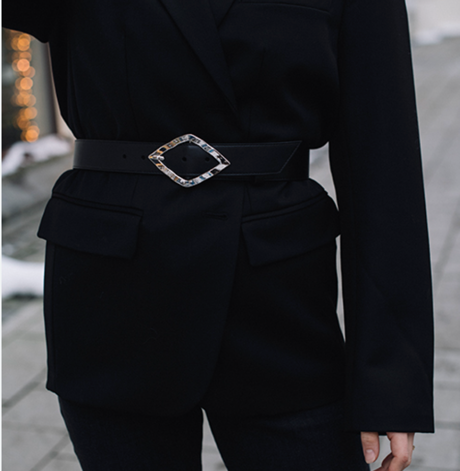 Ganni Diamond Belt