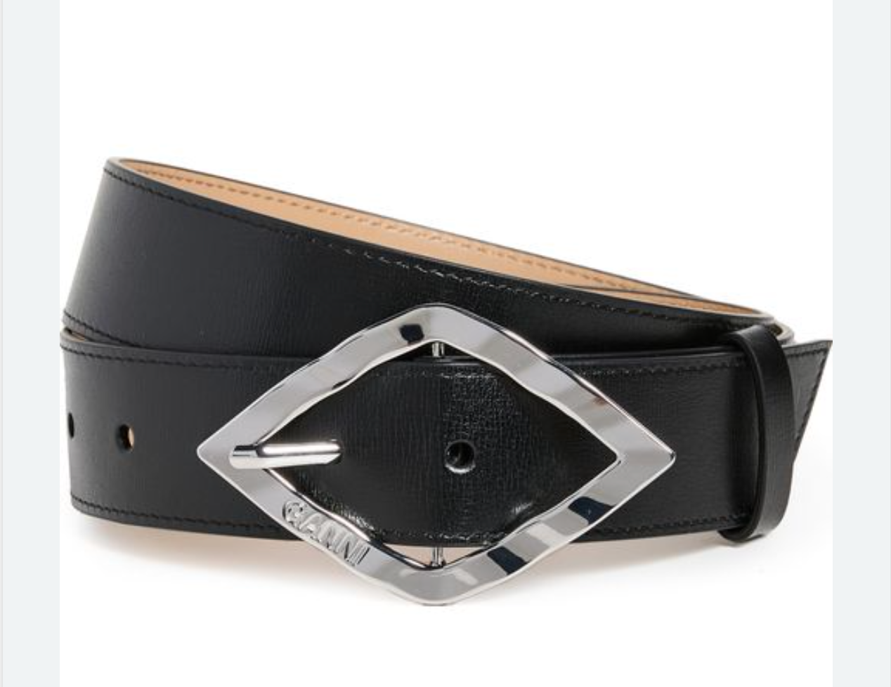 Ganni Diamond Belt