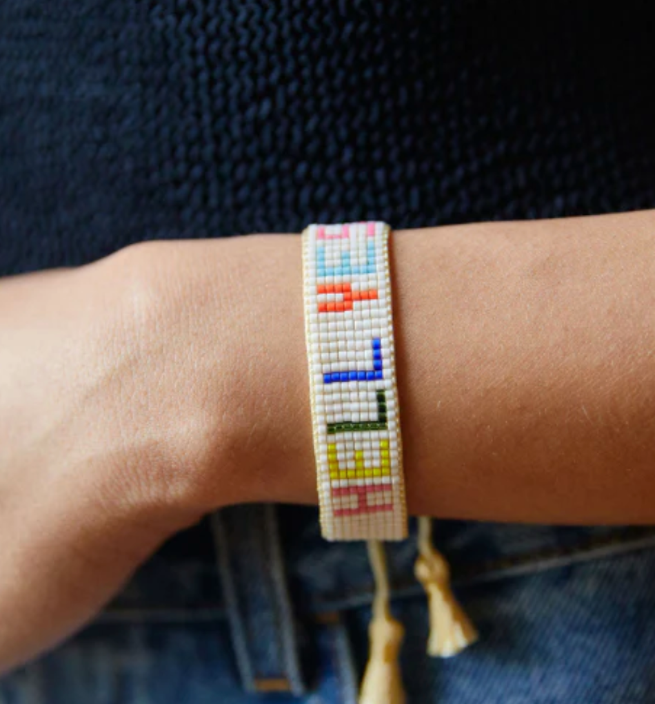Hart Rainbow Hell Yes Bracelet