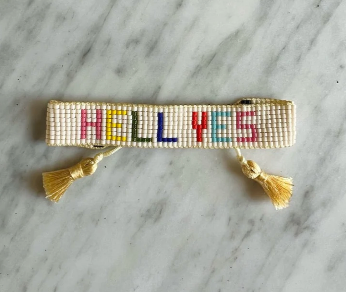 Hart Rainbow Hell Yes Bracelet