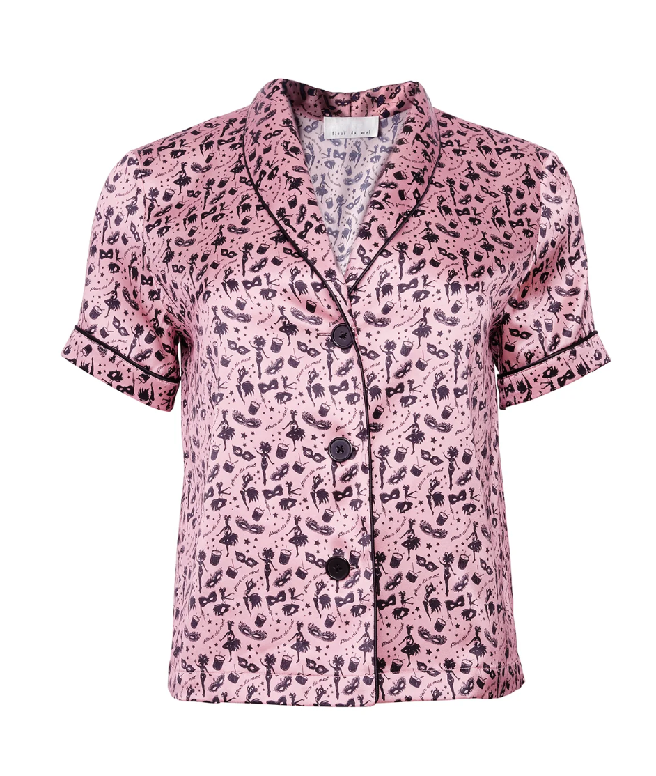 Fleur Du Mal Carnival PJ Top