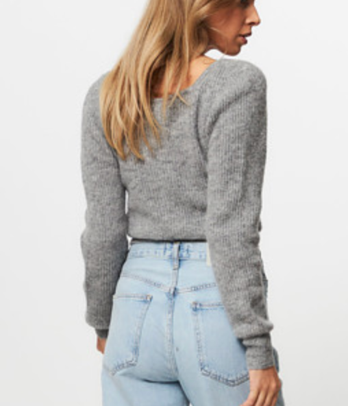 Ganni Rouched Sweater