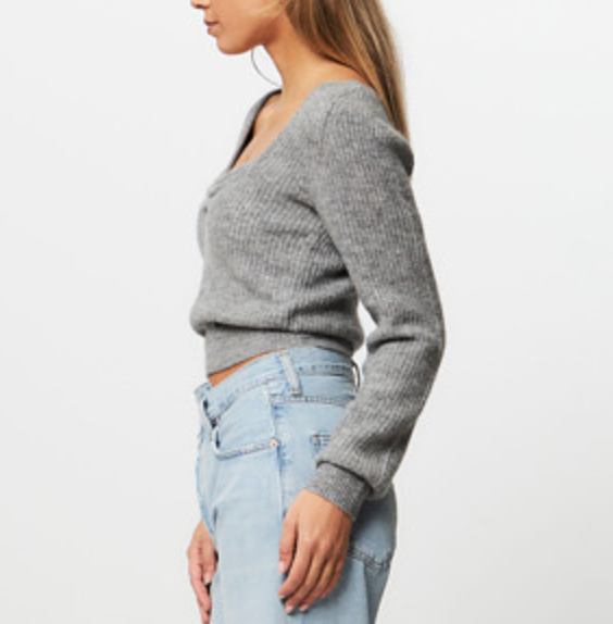 Ganni Rouched Sweater