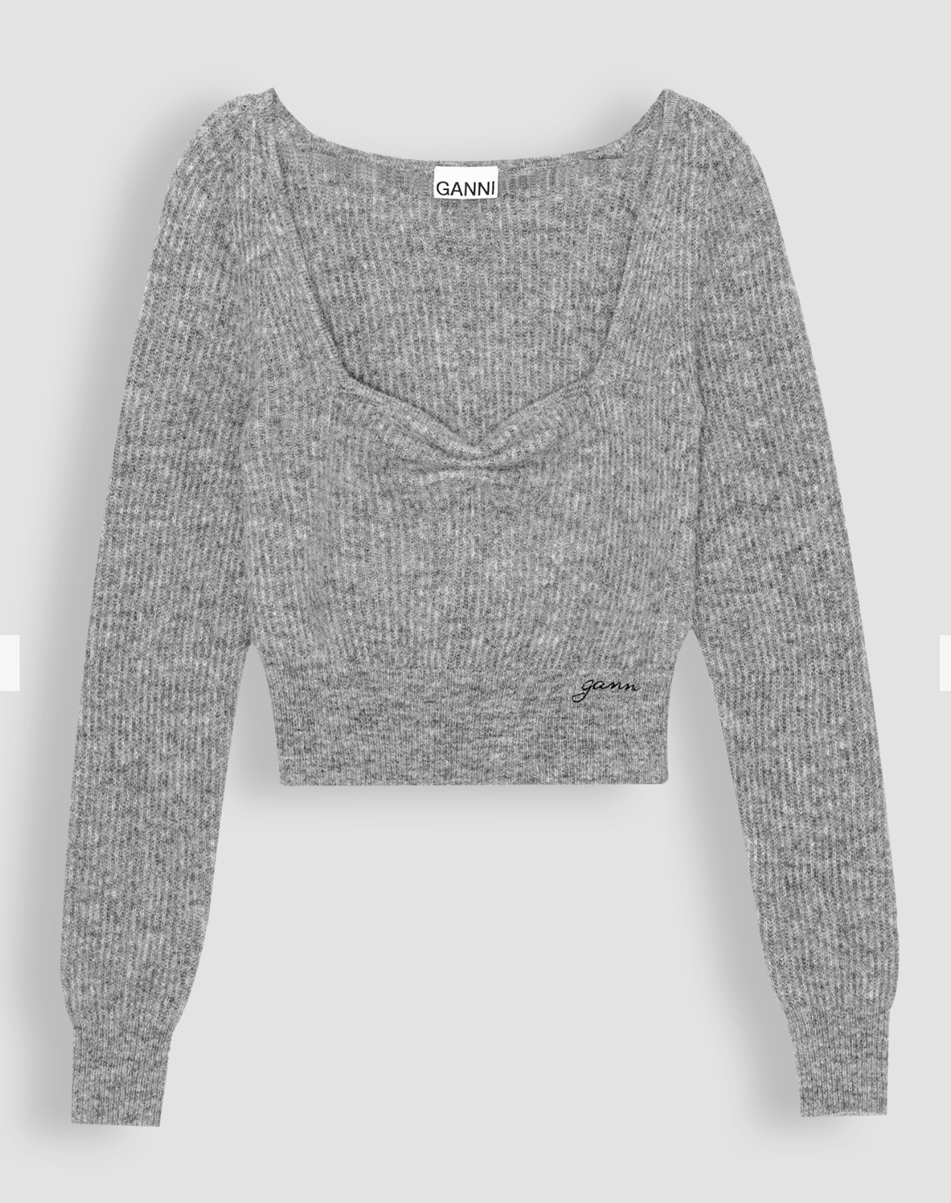 Ganni Rouched Sweater