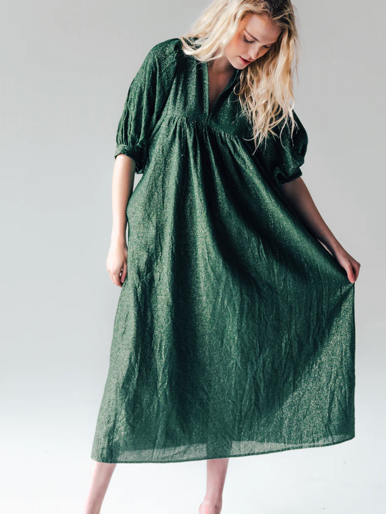 NAW Midi Sparkle Dress