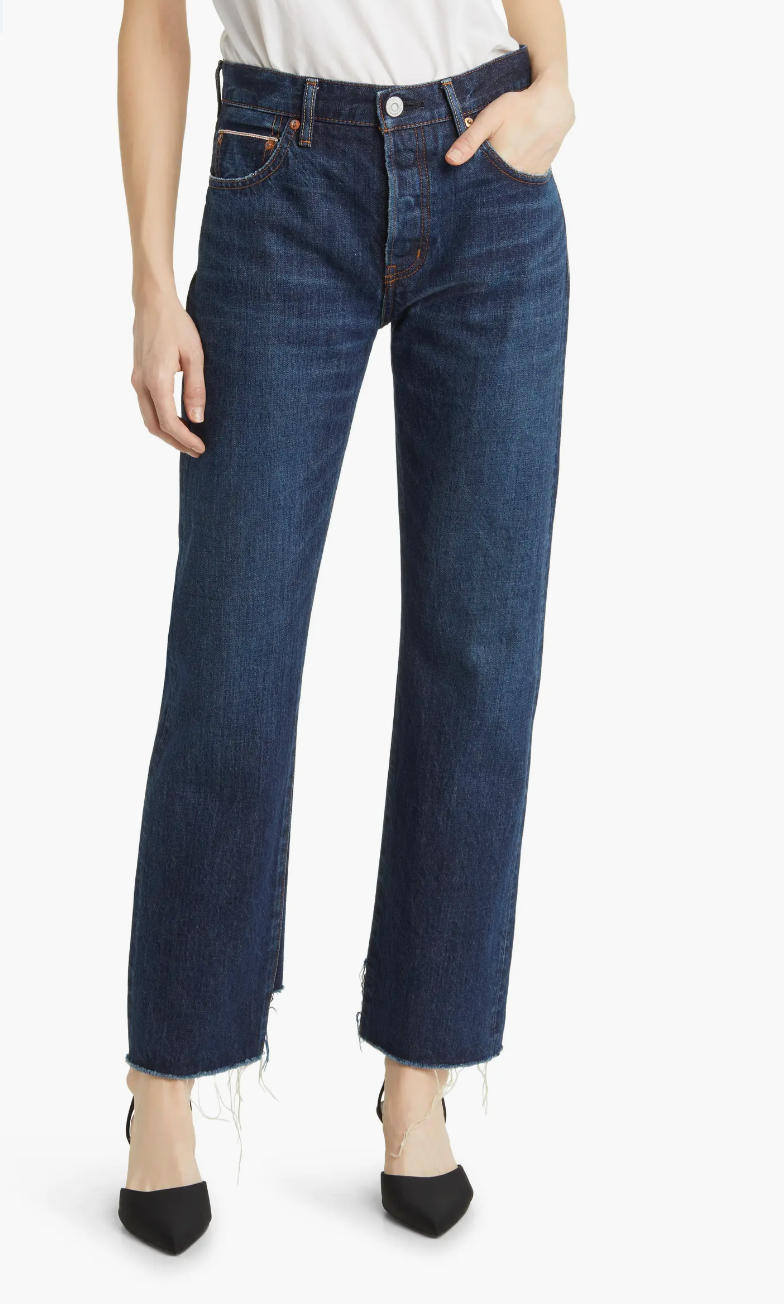 Moussy Verde Straight Back Cut