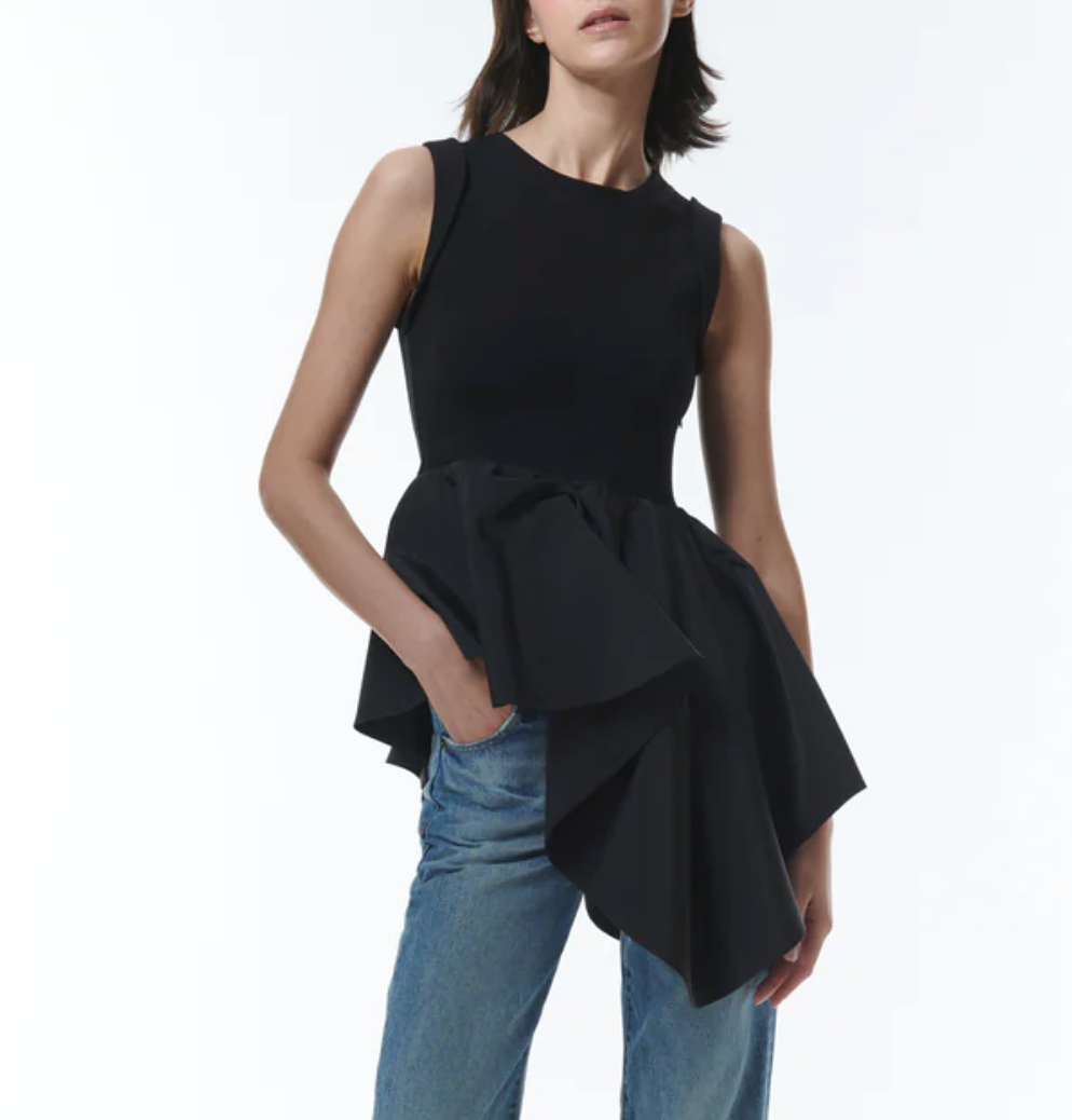 Theo Aphrodite Peplum Top – Two Skirts Theo Aphrodite Peplum Top – Two Skirts