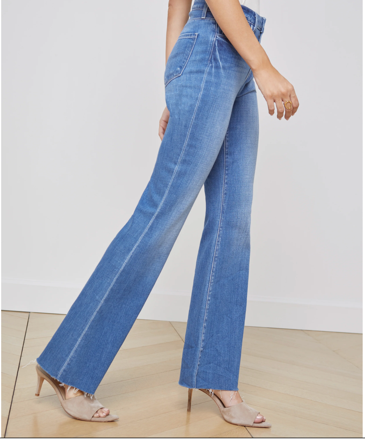 L'Agence Sera Sneaker Flare