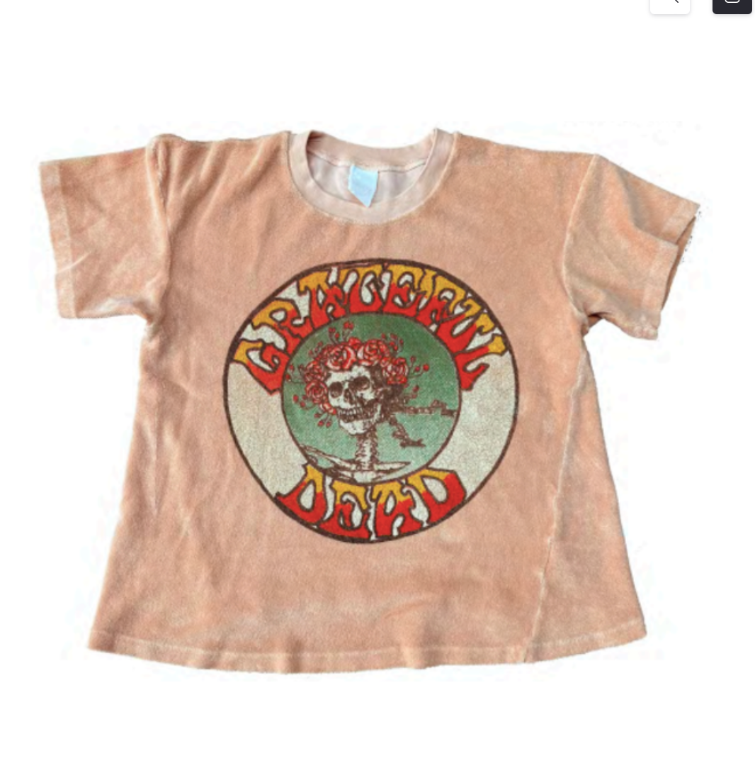 Madeworn Grateful Dead Crop Tee