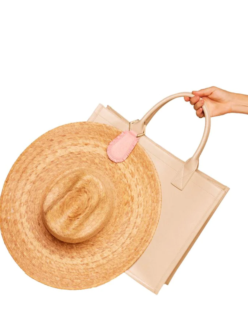 LA Top Tote Fray Hat Clip