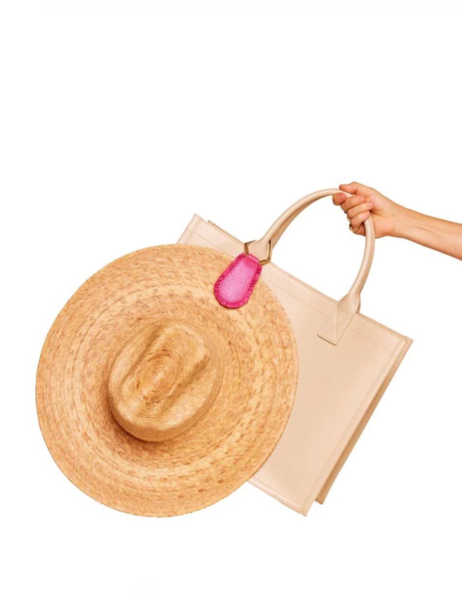 LA Top Tote Fray Hat Clip