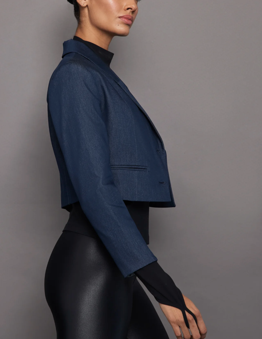 Theo Demeter Cropped Blazer