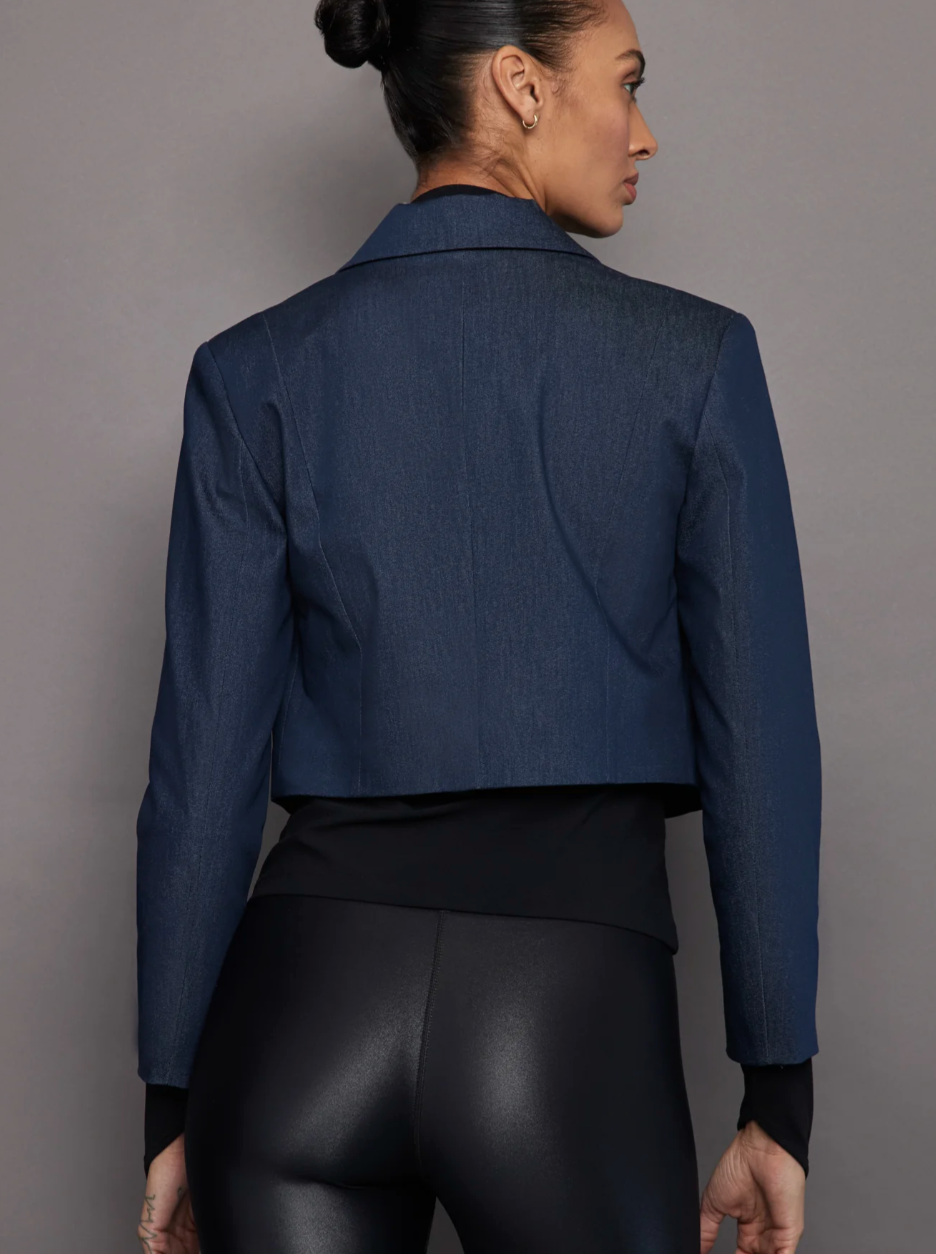 Theo Demeter Cropped Blazer