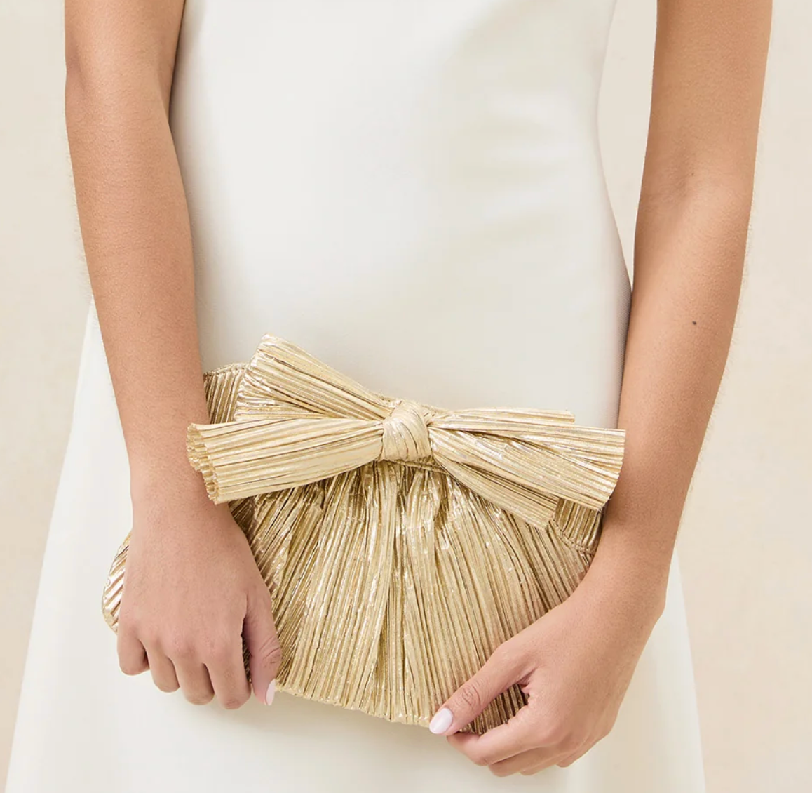 Loeffler Randall Rayne Bow Clutch