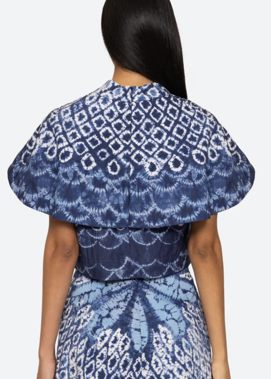 Sea High Neck Top