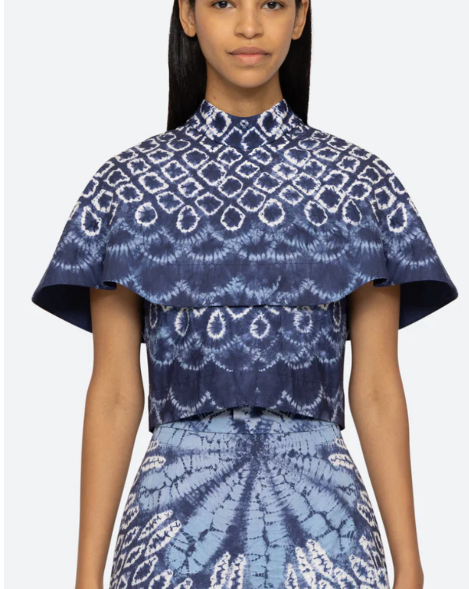 Sea High Neck Top