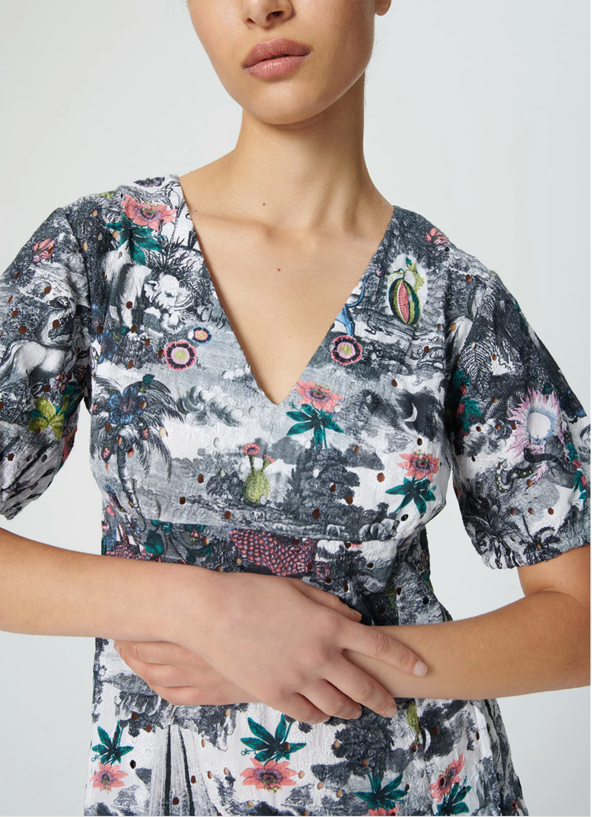 Chufy Orchid Mini Dress