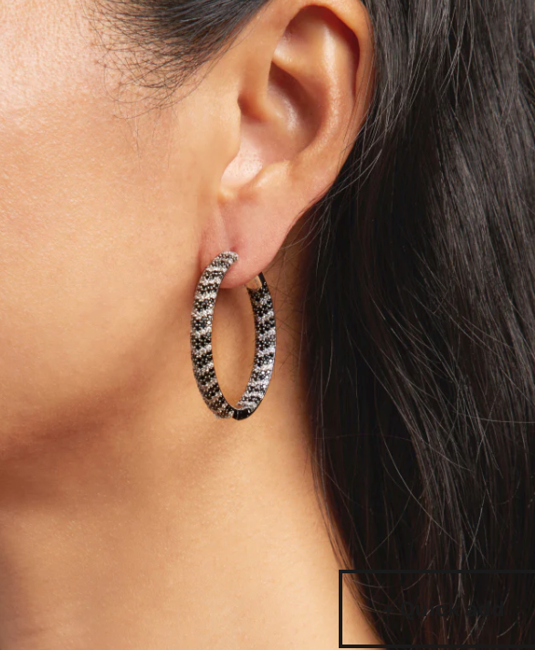 Nickho Rey Tire Hoop Earring