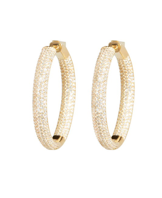 Nickho Rey Tire Hoop Earring