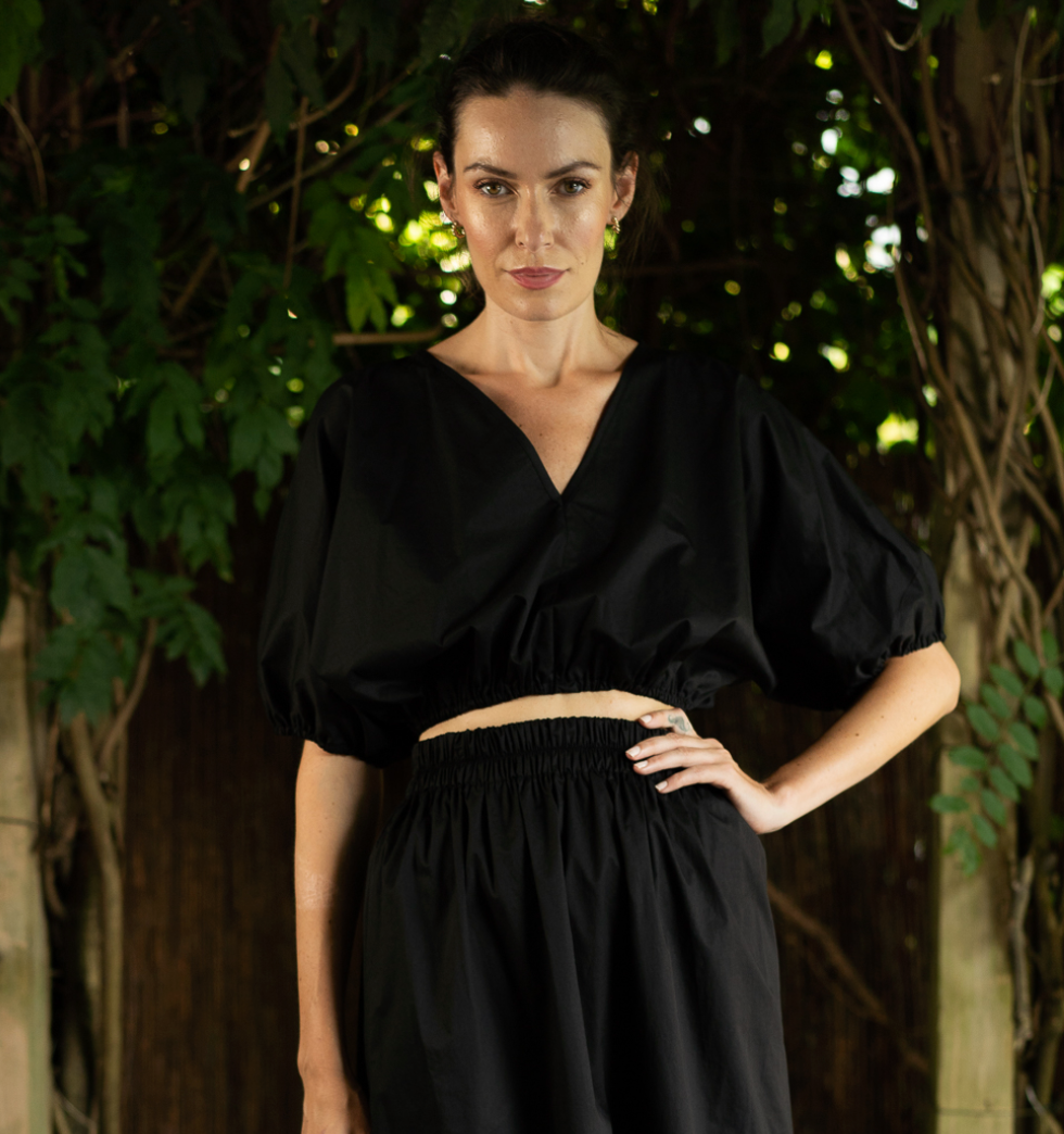 Monica Nera Napoli Top