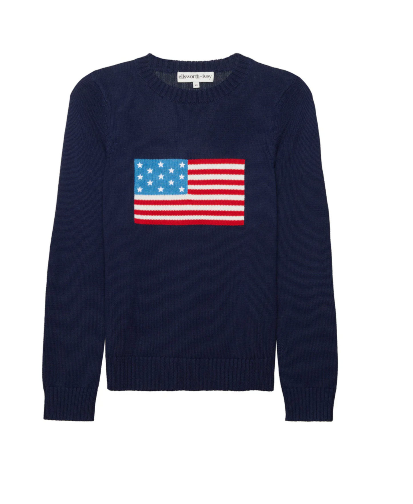 E&I American Flag Sweater