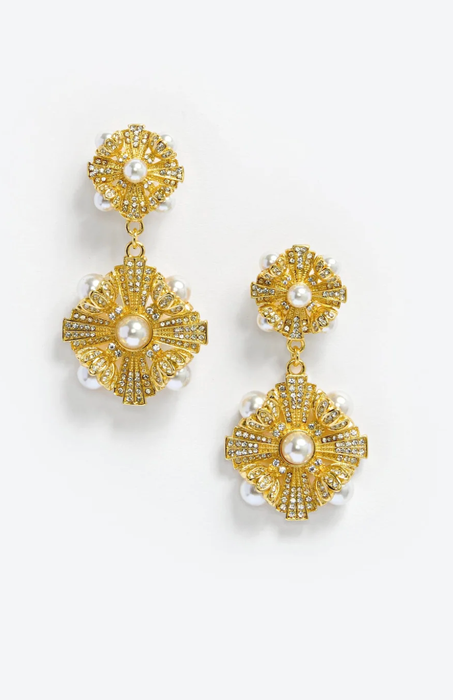 Self Portrait Pearl Clip-on Earrings