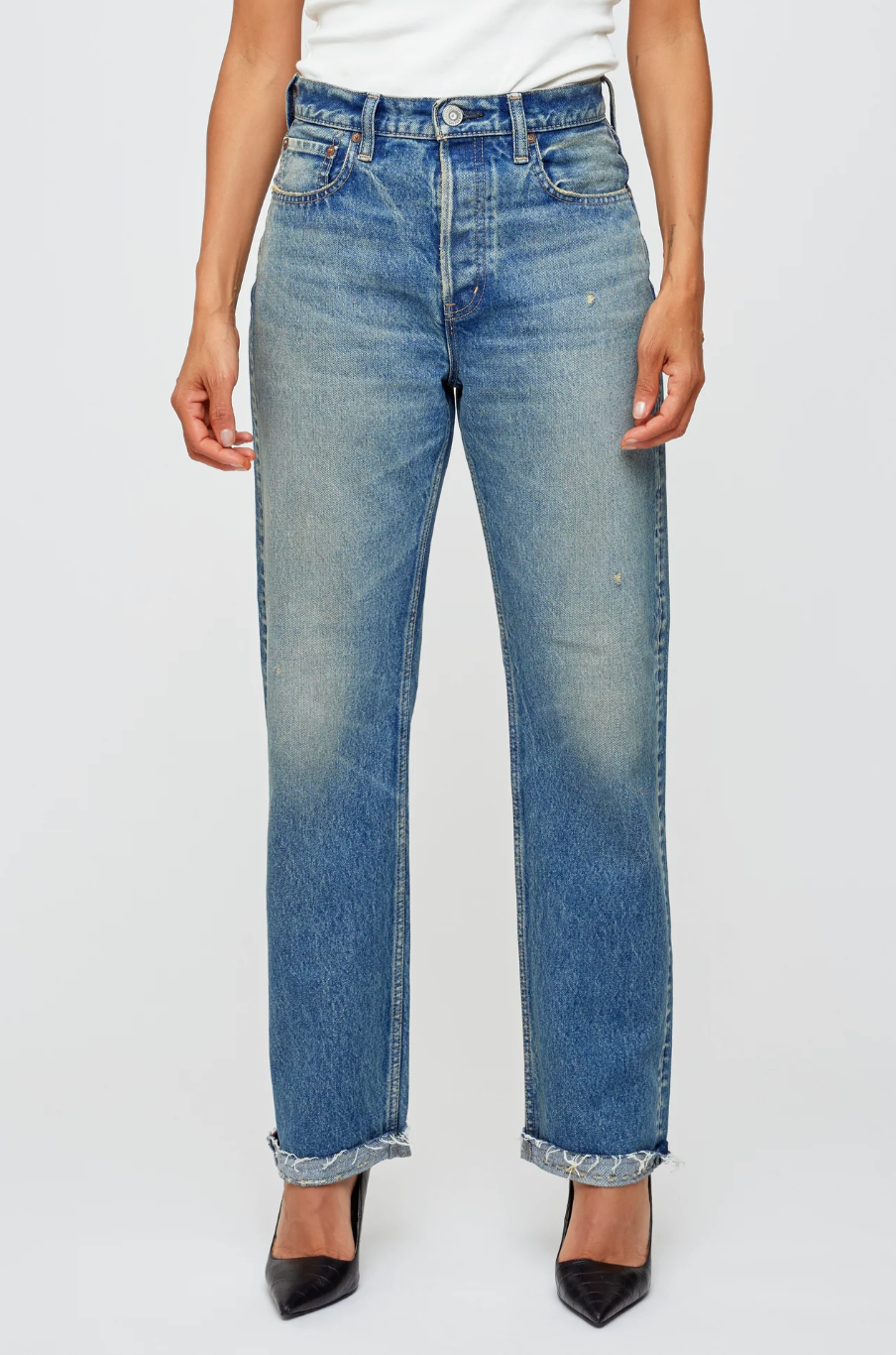 Moussy Eniswood HR Wide Straight