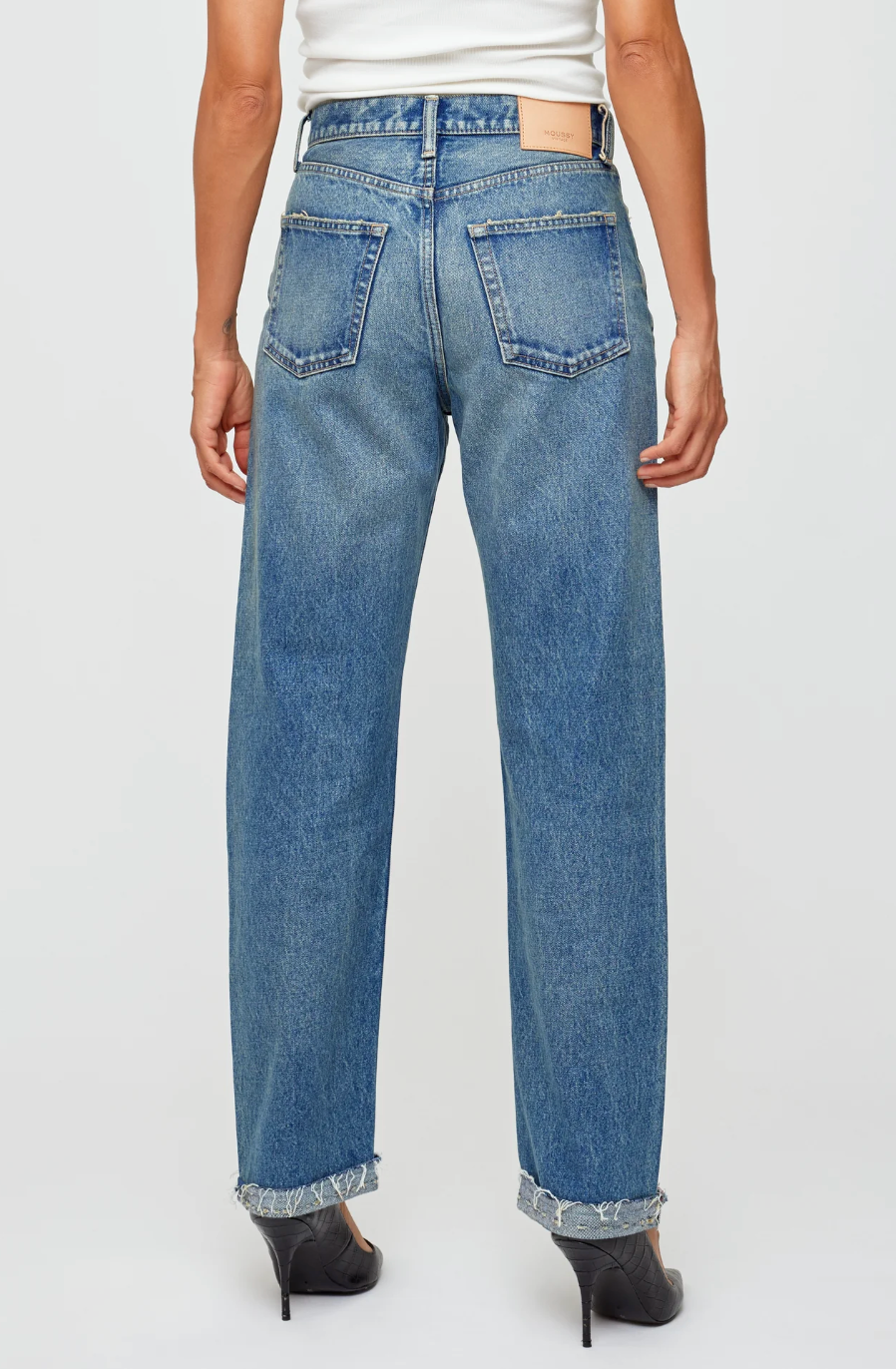 Moussy Eniswood HR Wide Straight