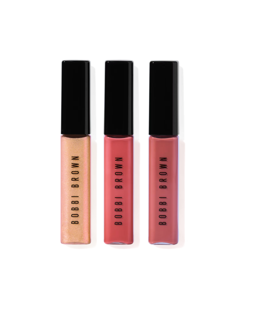 Bobbi Brown Swipe & Shine Crushed Oil-Infused Gloss Trio Pink