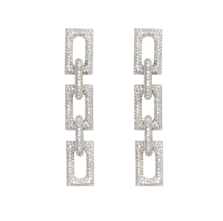 Nickho Rey Flat Block Earrings