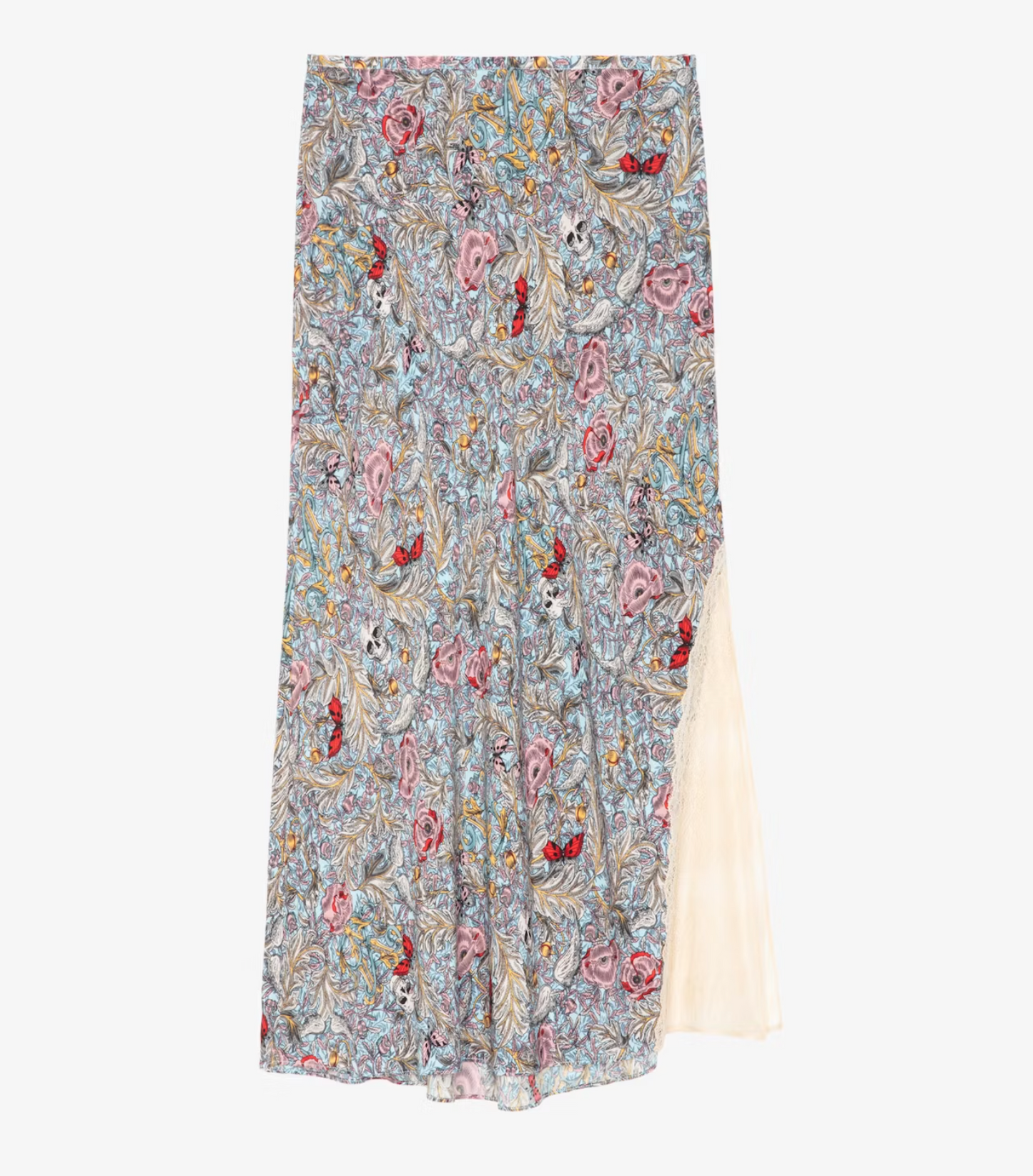 Z&V Skull Flower Skirt