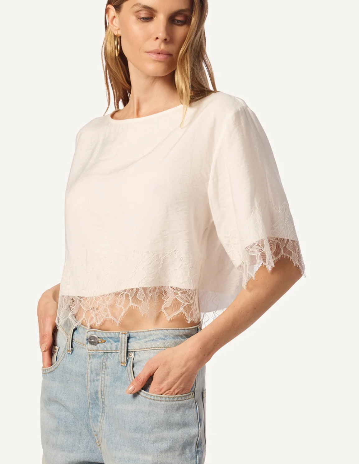 Sablyn Silvia Lace Top