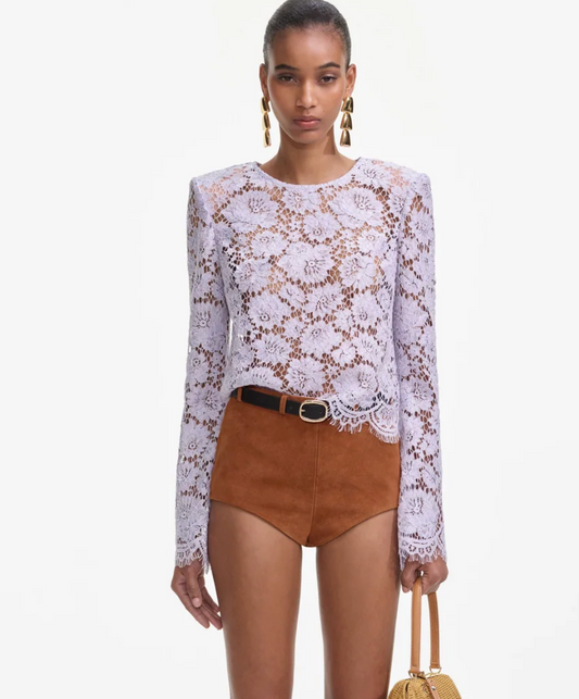 Self Portrait Lace Top