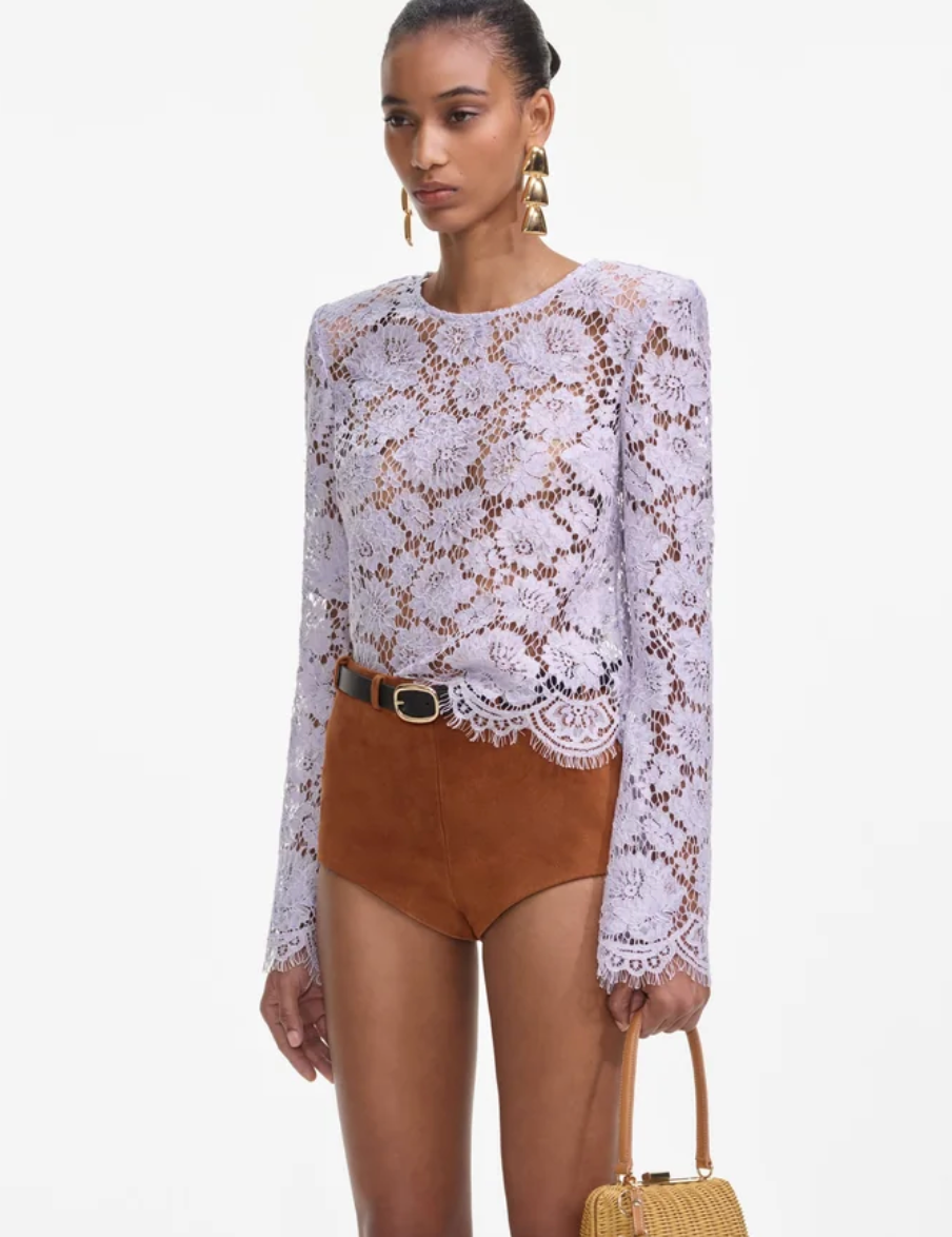 Self Portrait Lace Top