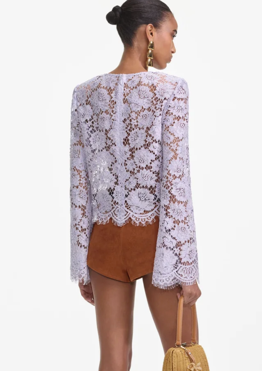 Self Portrait Lace Top