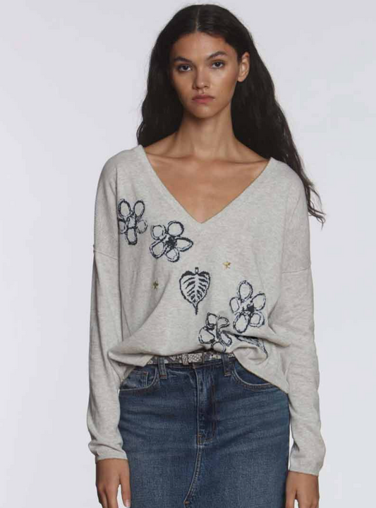 L+T Sophie Flowers Vee