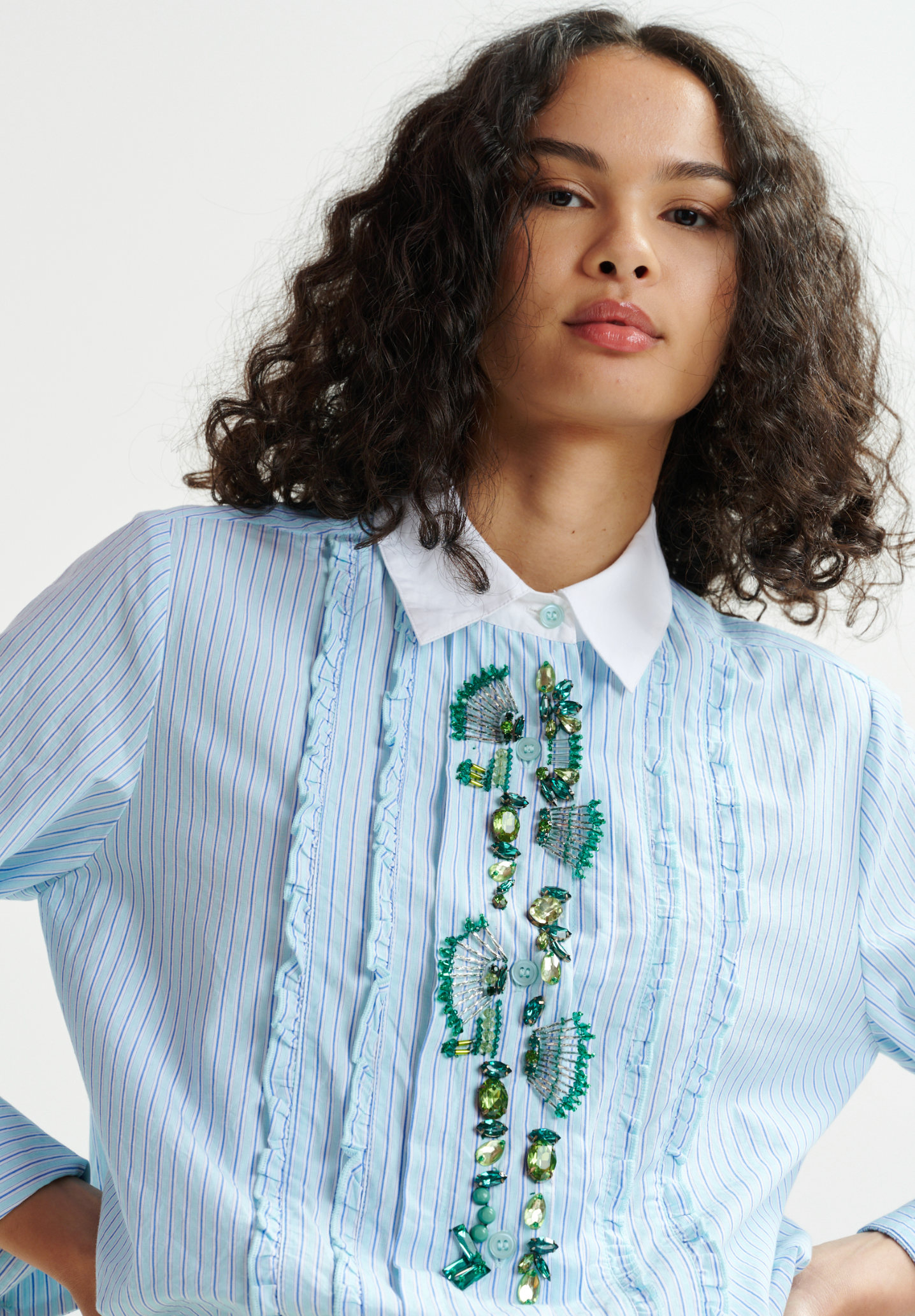 EA Hapricot Frill Shirt