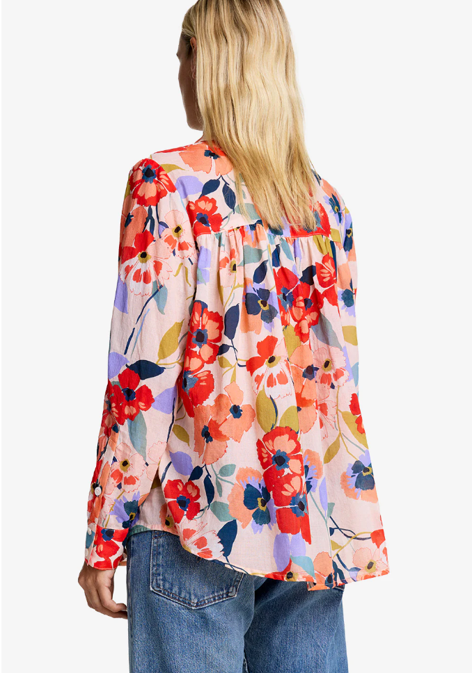 Smythe Shirred Blouse