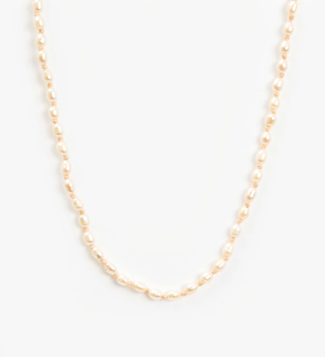 Clare V Freshwater Pearl Necklace