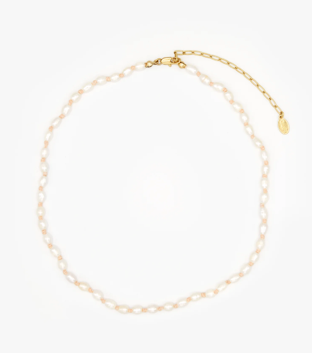Clare V Freshwater Pearl Necklace