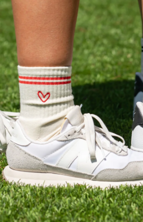 HOS Shortie Heart Sock