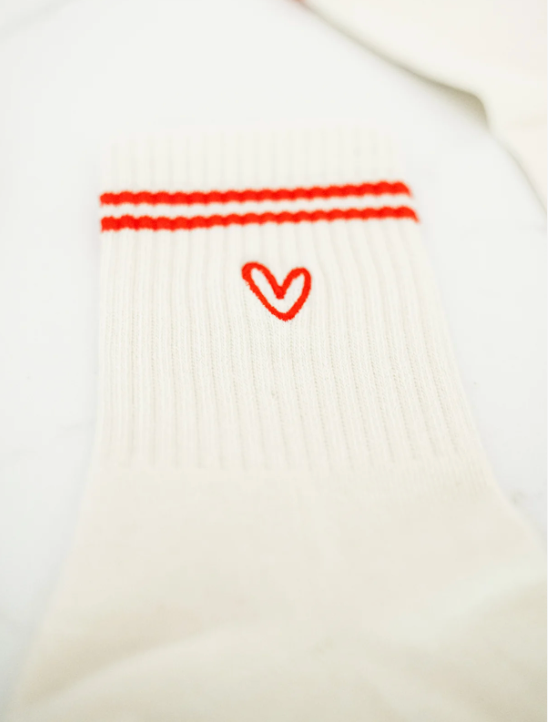 HOS Shortie Heart Sock