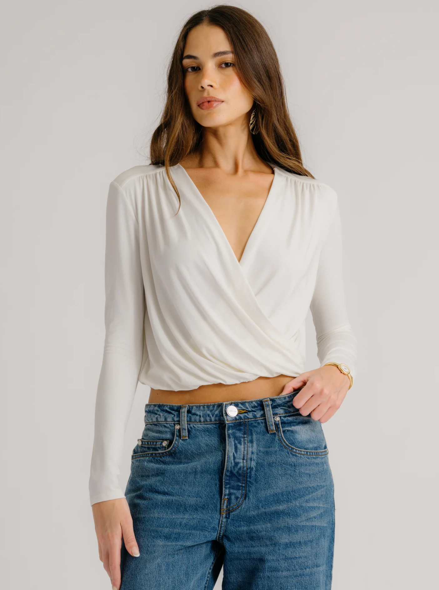 Sablyn Cadiz Wrap Top
