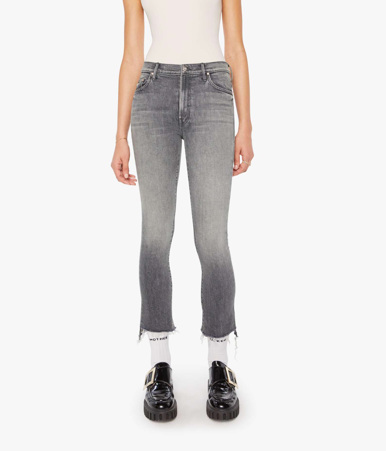 Mother Insider Crop Step HR