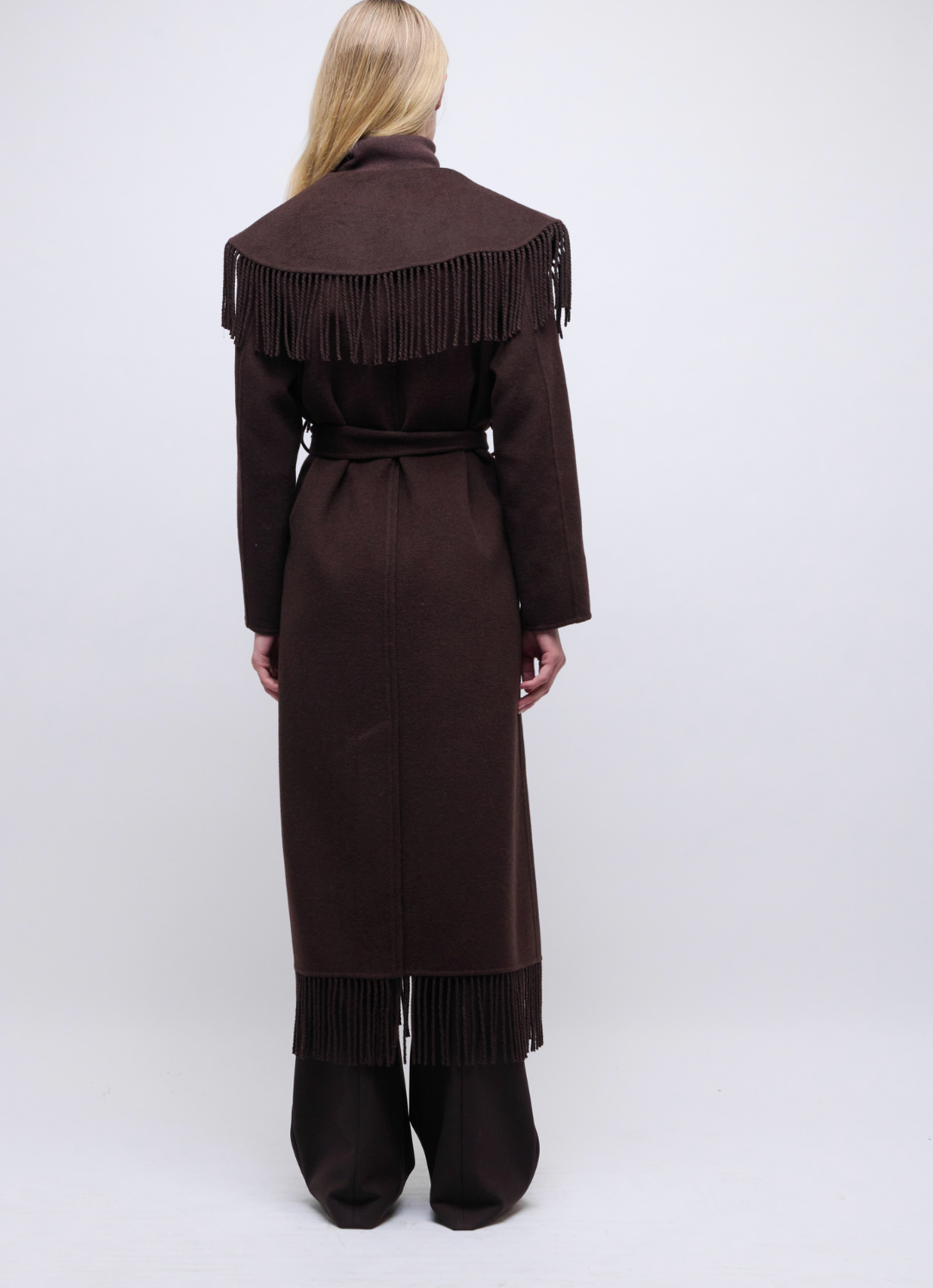 Simkhai Carrie Fringe Coat
