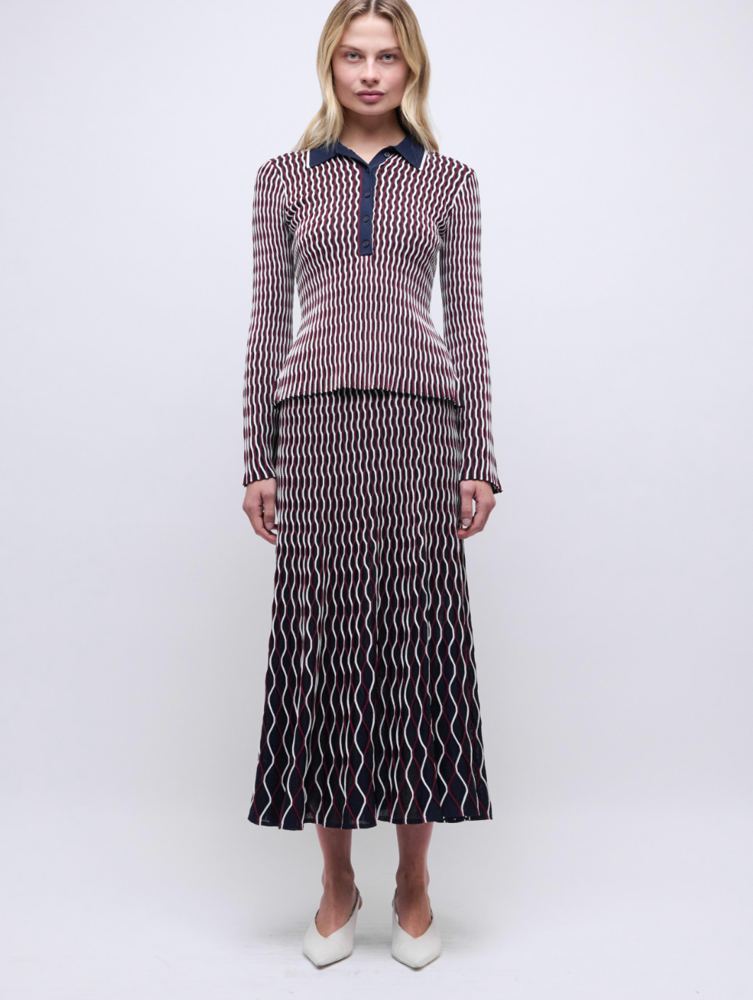 Simkhai Aliza Midi Skirt